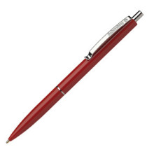 Penna a sfera a scatto K15 - punta media - rosso - Schneider