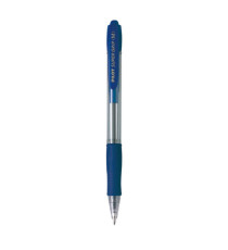 Penna a sfera a scatto Supergrip - punta media 1,0mm - blu - pilot