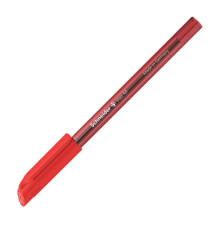 Penna a sfera Vizz - con cappuccio - punta media - rosso - Schneider