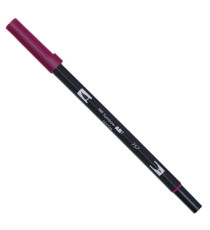 Pennarello Dual Brush 757 - port red - Tombow