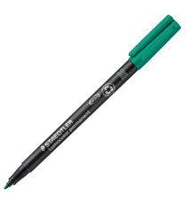 Pennarello Lumocolor Permanent 317 - punta 1,0mm - verde - Staedtler