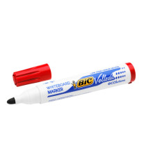 Pennarello per lavagna cancellabile Whiteboard Marker Velleda 1701 Recycled Bic  - punta tonda 1,5mm - rosso - Bic