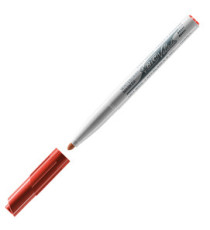 Pennarello Whiteboard Marker Velleda 1741 - punta tonda 1,4mm - rosso - Bic