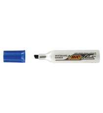 Marcatore Whiteboard Marker Velleda 1781 - punta scalpello 3,2-5,5mm - blu - Bic
