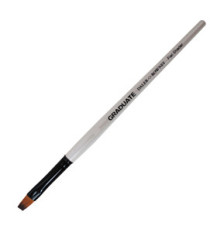 Pennello sintetico Graduate - piatto - manico corto - n. 8 - Daler Rowney