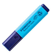Evidenziatore Textsurfer Classic - punta a scalpello - tratto da 1,0-5,0mm - azzurro - Staedtler