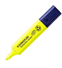 Evidenziatore Textsurfer Classic - punta a scalpello - tratto da 1,0-5,0mm - giallo  - Staedtler