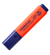 Evidenziatore Textsurfer Classic - punta a scalpello - tratto da 1,0-5,0mm - rosso - Staedtler