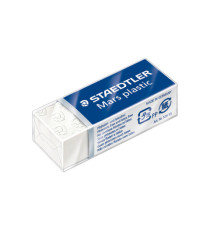 Gomma Mars Plastic - 43x19x13mm - bianca - Staedtler - conf. 30 pezzi