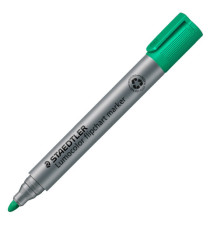 Marcatore Lumocolor Flipchart 356 - a base d'acqua - punta tonda 2 mm - colori assortiti - Staedtler - conf. 4 pezzi
