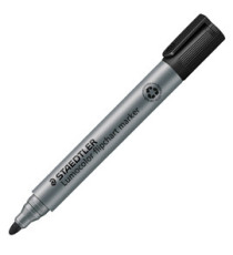 Marcatore Lumocolor Flipchart 356 - a base d'acqua - punta tonda 2 mm - nero - Staedtler