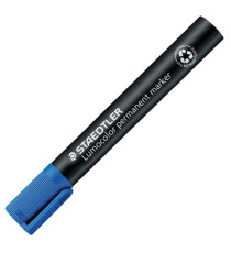 Marcatore Lumocolor Permanent 352 - punta tonda - tratto 2 mm - blu - Staedtler