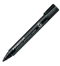 Marcatore Lumocolor Permanent 352 - punta tonda - tratto 2 mm - nero - Staedtler