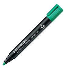 Marcatore Lumocolor Permanent 352 - punta tonda - tratto 2 mm - verde - Staedtler