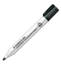 Marcatore Lumocolor whiteboard 351 - punta tonda - tratto 2 mm - nero - Staedtler