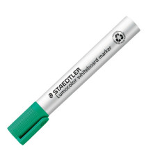 Marcatore Lumocolor whiteboard 351 - punta tonda - tratto 2 mm - verde - Staedtler