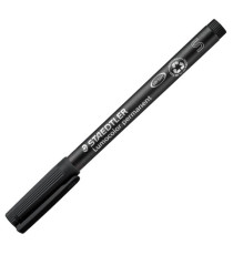 Pennarello Lumocolor Permanent 313 - punta 0,4 mm - nero - Staedtler