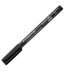 Pennarello Lumocolor Permanent 313 - punta 0,4 mm - nero - Staedtler