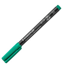 Pennarello Lumocolor Permanent 317 - punta 1,0mm - verde - Staedtler