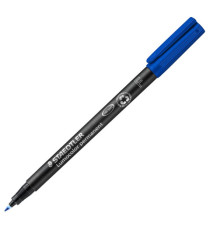 Pennarello Lumocolor Permanent 318 - punta 0,6 mm - blu - Staedtler