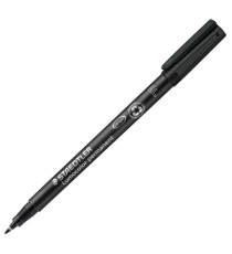 Pennarello Lumocolor Permanent 318 - punta 0,6 mm - nero - Staedtler
