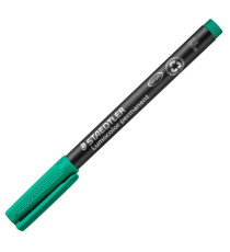 Pennarello Lumocolor Permanent 318 - punta 0,6 mm - verde - Staedtler