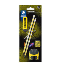 Set Norix® - matite temperamatite gomma - giallo - Staedtler