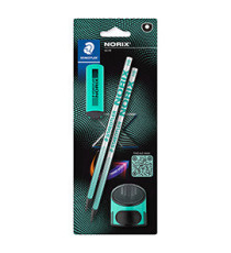Set Norix® - matite temperamatite gomma - turchese - Staedtler