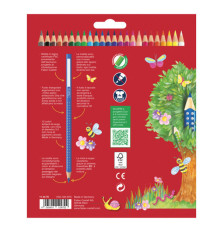 Matite colorate Color Grip - Faber-Castell - scatola 24 pezzi