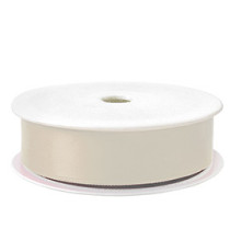 Nastro doppio raso - 25mmx50mt - avorio 810 - Brizzolari
