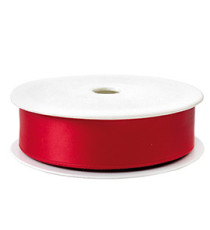 Nastro doppio raso - 25mmx50mt - rosso 250 - Brizzolari