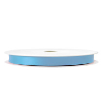 Nastro doppio raso - 9mmx100mt - azzurro 333 - Brizzolari