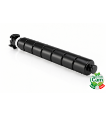 Toner EXV55BK nero 2182C002 rigenerato CAM di alta qualità per Canon iR ADVANCE C256, C356  capacità 23.000 pagine
