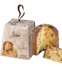 Panettoncino Classico - Linea Mignon - in astuccio - tradizionale - 100 gr - Loison