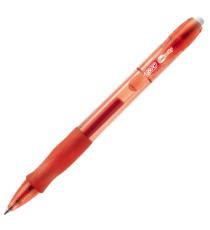 Penna a sfera a scatto Gelocity  - punta 0,7mm - rosso - Bic - conf. 12 pezzi