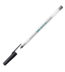 Penna a sfera con cappuccio ECOlutions - punta 1,0mm - nero  - Bic  - conf. 60 pezzi
