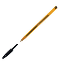 Penna a sfera Cristal - punta fine 0,8 mm - nero - Bic - conf. 50 pezzi
