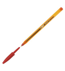 Penna a sfera Cristal - punta fine 0,8 mm - rosso - Bic - conf. 50 pezzi