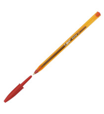 Penna a sfera Cristal - punta fine 0,8 mm - rosso - Bic - conf. 50 pezzi