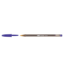 Penna a sfera Cristal Large - punta 1,6 mm - blu - Bic - conf. 50 pezzi
