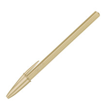 Penna sfera Cristal Glacè - 1.0 mm - inchiostro blu - fusto oro - Bic - conf. 20 pezzi