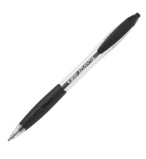 Penne a sfera a scatto Atlantis Classic - punta 1,0mm  - nero  - Bic - conf. 30 + 6 pezzi