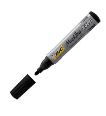 Marcatore permanente Marking 2000 - punta tonda 1,70mm - nero - Bic - conf. 12 pezzi