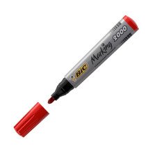 Marcatore permanente Marking 2000 - punta tonda 1,70mm - rosso - Bic - conf. 12 pezzi