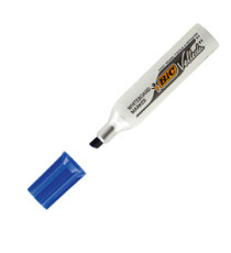 Marcatore Whiteboard Marker Velleda 1781 - punta scalpello 3,2-5,5mm - blu - Bic
