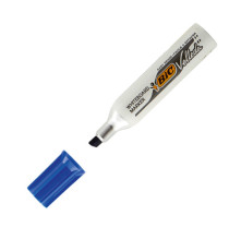 Marcatore Whiteboard Marker Velleda 1781 - punta scalpello 3,2-5,5mm - blu - Bic