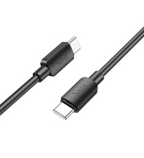 Cavo di ricarica USB-C a USB-C Hyper Power Delivery 60W Hoco X96 1 metro Nero – Ricarica Rapida PD 60W 3A