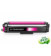 Toner TN-248MXL magenta alta capacità Serie Eco compatibile per Brother DCP-L3520CDWE,HL-L3220CW TN248XLM 2.300 pagine