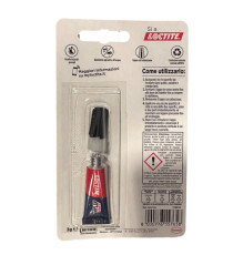 Colla Super Attak Original - 3 gr - trasparente - Loctite