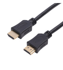Cavo HDMI 5m Nero Rame PVC Audio Video Full HD per TV Smart Box PC Console Monitor Proiettori Plug & Play CE